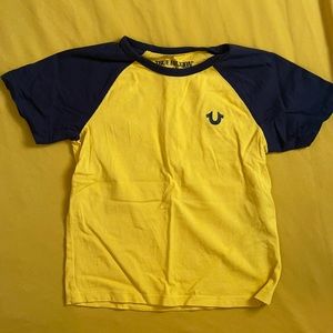 Gold True Religion Tee